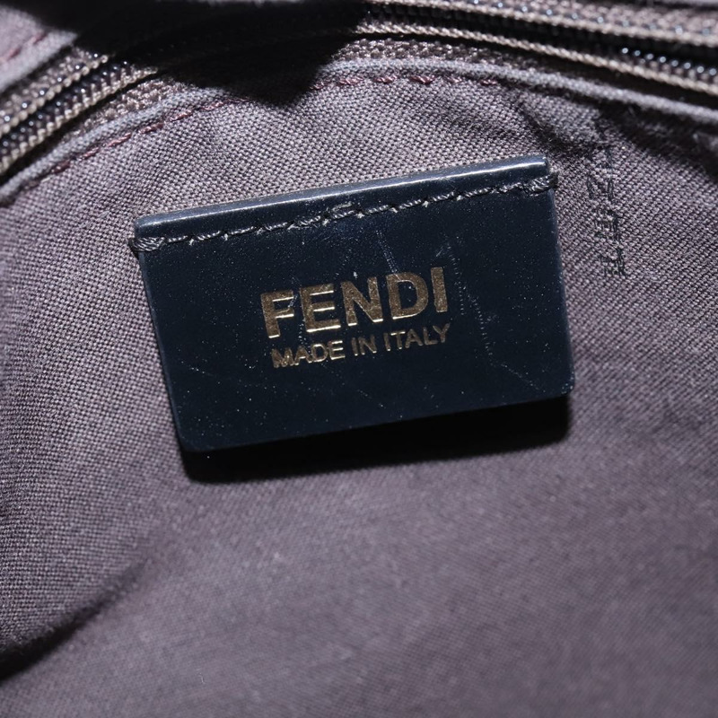 【日本直送】FENDI 肩背包 聚酯纖維 黑色 金色 正品 ep11289-16