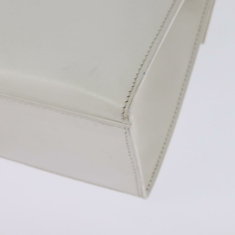 【日本直送】CELINE 手提包 皮革 2way 白色 銀色 Auth yk19665-17