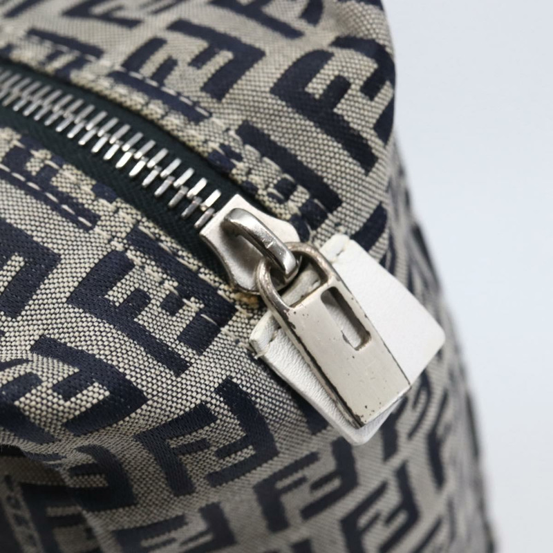 【日本直送】FENDI Zucchino帆布手提包 海軍藍 正品 148236-9