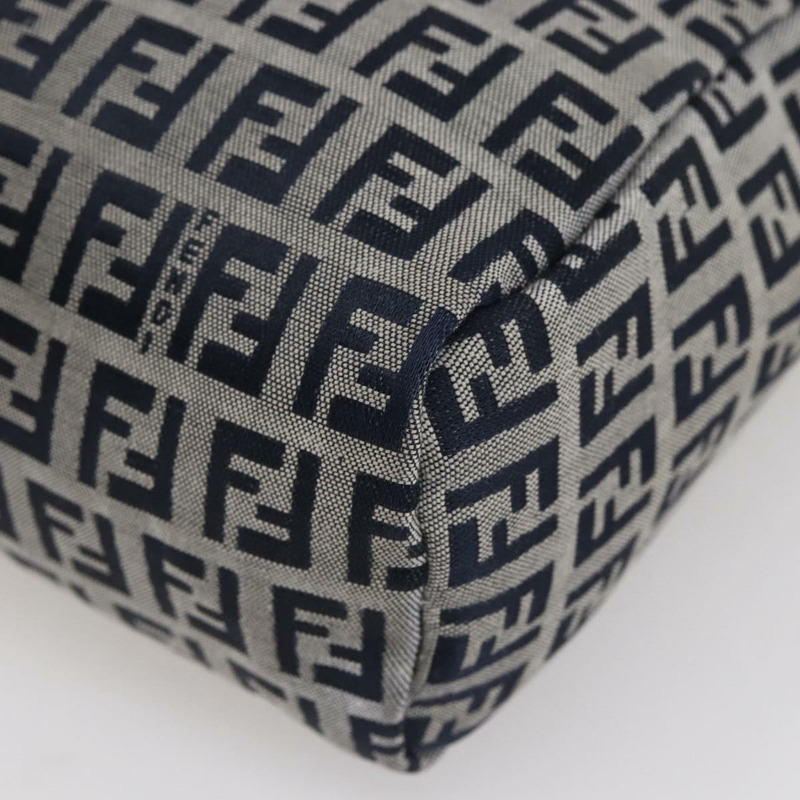 【日本直送】FENDI Zucchino帆布手提包 海軍藍 正品 148236-14