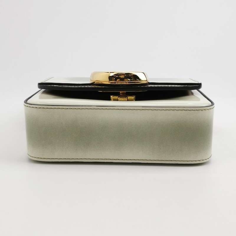 Chloe Chloe C迷你牛皮拼色字母C徽飾斜挎包單肩包-5