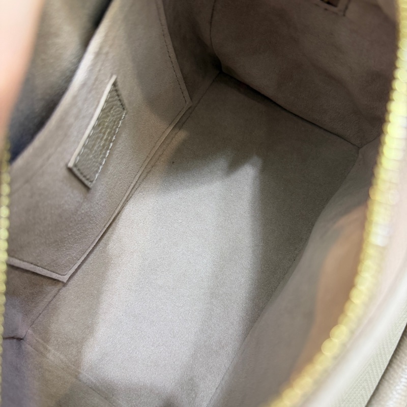 LV 斑鳩灰牛皮金釦Speedy 20手提斜背波士頓包M46575-12