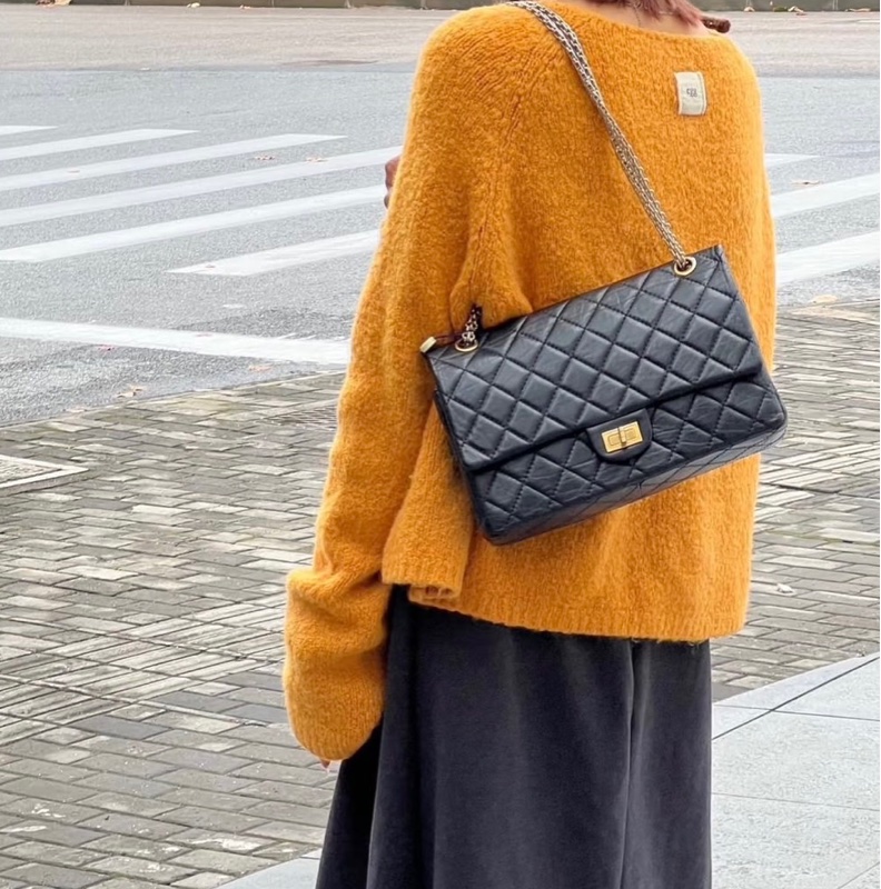 Chanel深紫2.55中號-4