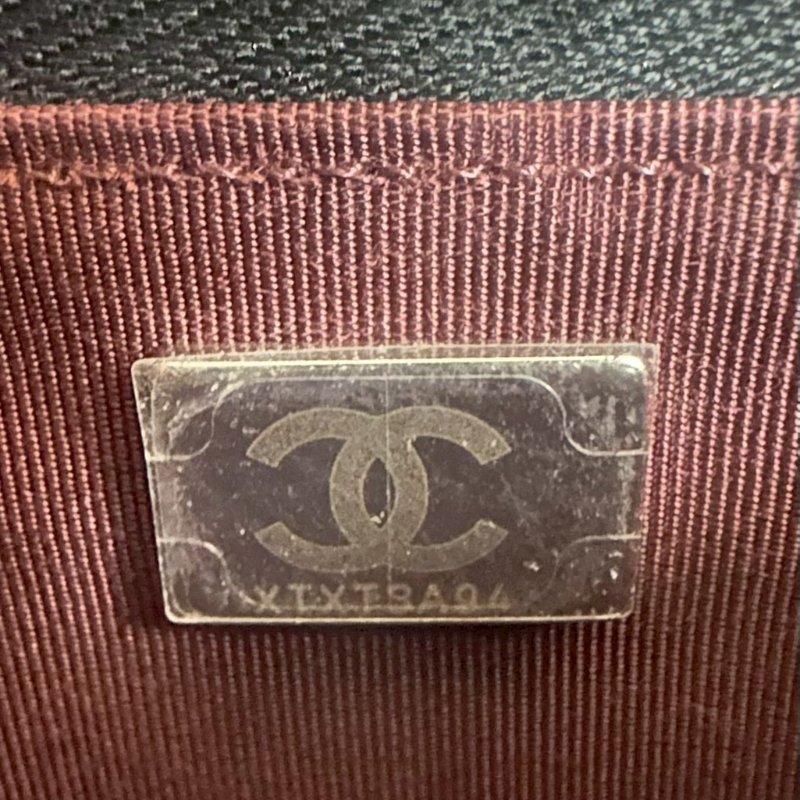 【美收精品】CHANEL黑色荔枝紋牛皮WOC 4-62-13