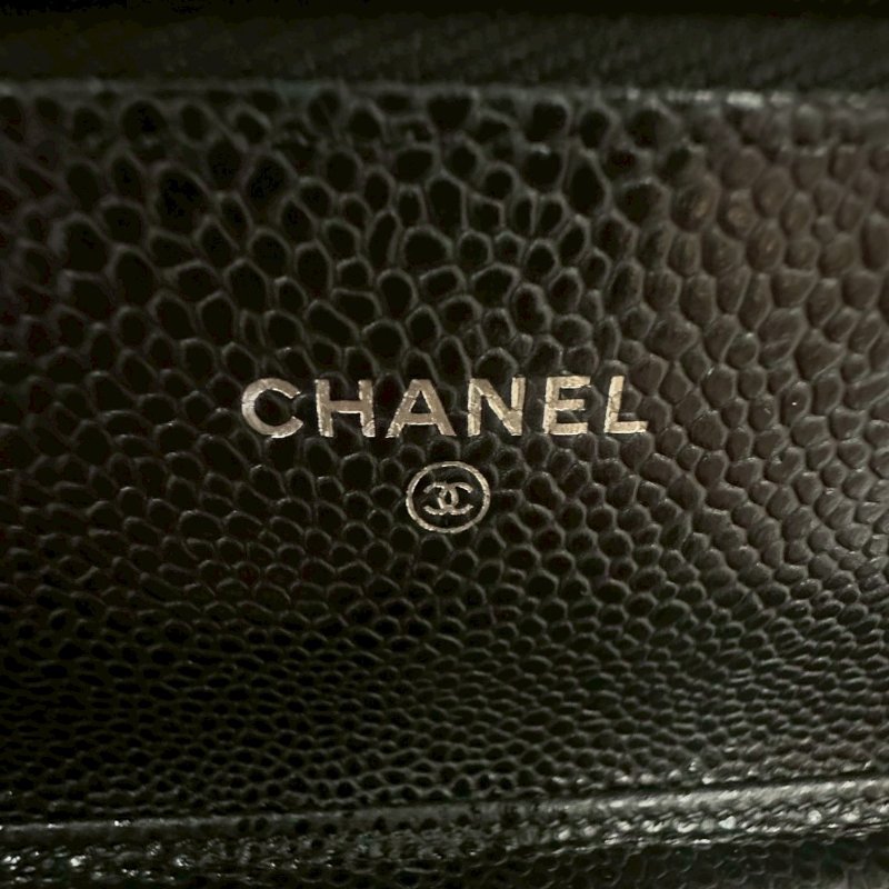 【美收精品】CHANEL黑色荔枝紋牛皮WOC 4-62-14