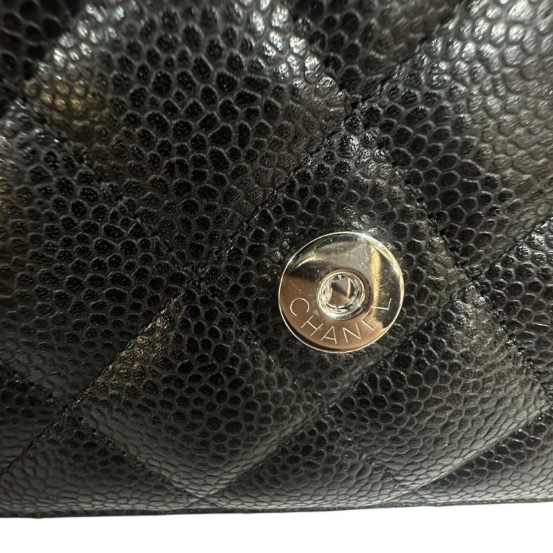 【美收精品】CHANEL黑色荔枝紋牛皮WOC 4-62-16