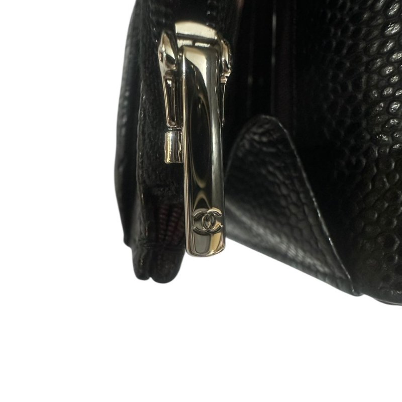 【美收精品】CHANEL黑色荔枝紋牛皮WOC 4-62-17