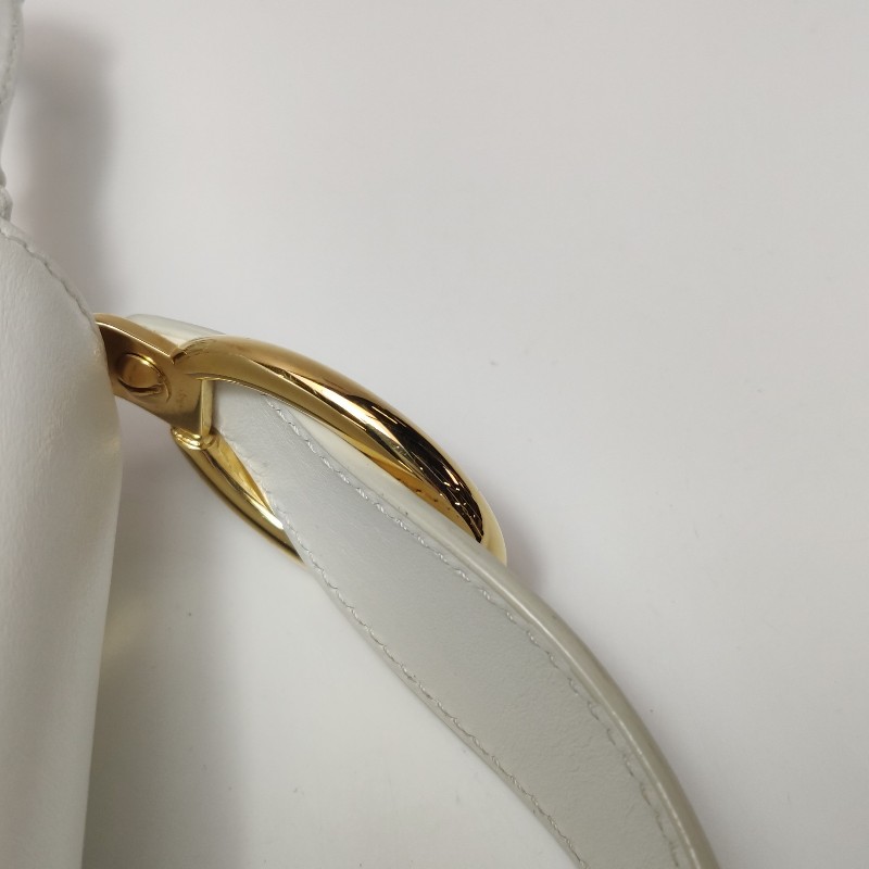 Chloe C迷你牛皮翻毛皮拼皮字母C徽飾斜挎包單肩包-12