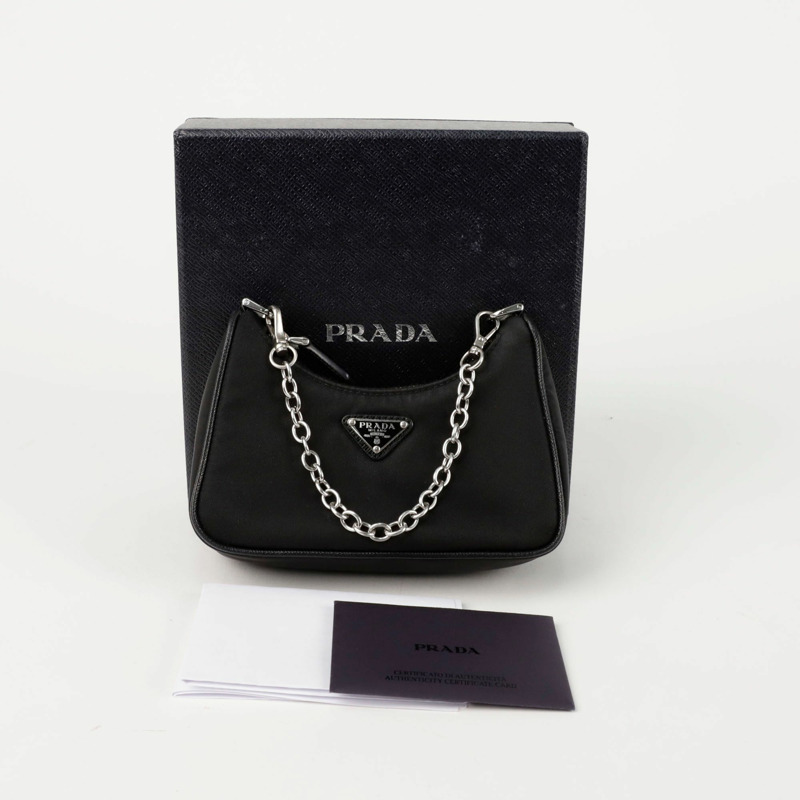 PRADA 1TT122 Hobo迷你手提包-0