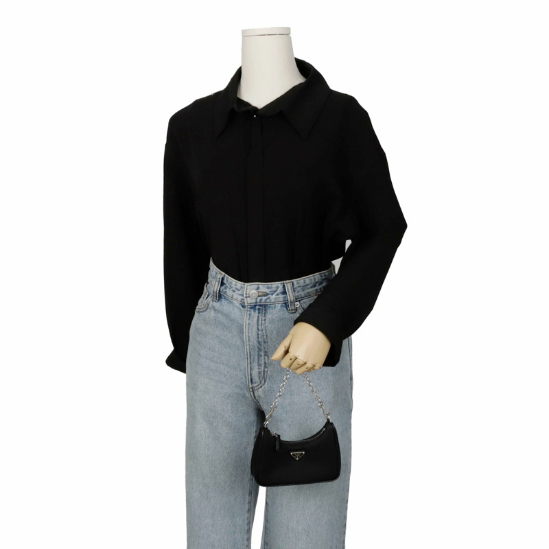 PRADA 1TT122 Hobo迷你手提包-8