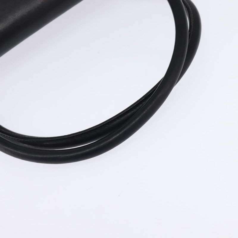 【日本直送】Salvatore Ferragamo Gancini 手袋 皮革 黑色 銀色 正品 148322-6