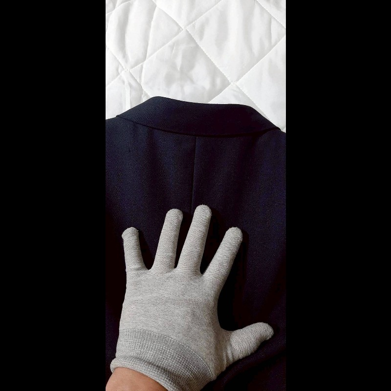 (義大利製MIITA)GIORGIO ARMANI 亞曼尼 男深藍色混羊毛三排釦西裝外套50R-4