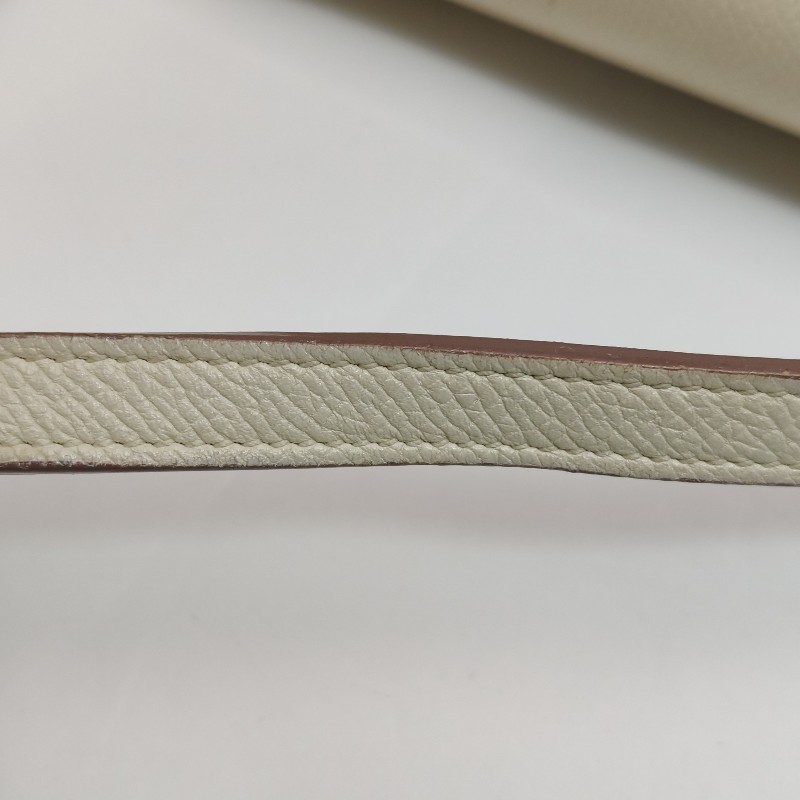 Celine Trotteur小號牛皮純色金屬扣片斜挎包單肩包-9