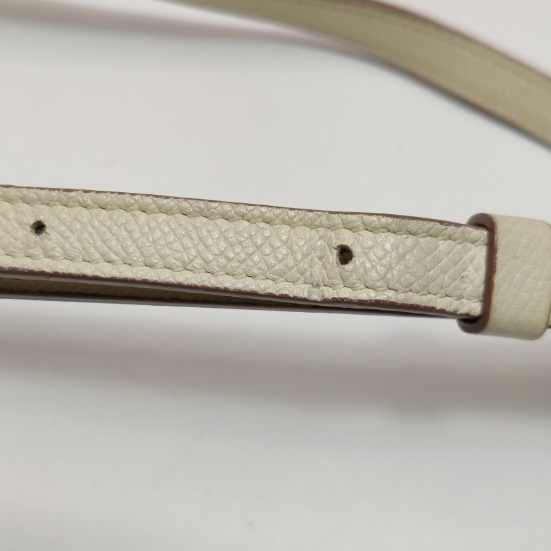 Celine Trotteur小號牛皮純色金屬扣片斜挎包單肩包-10