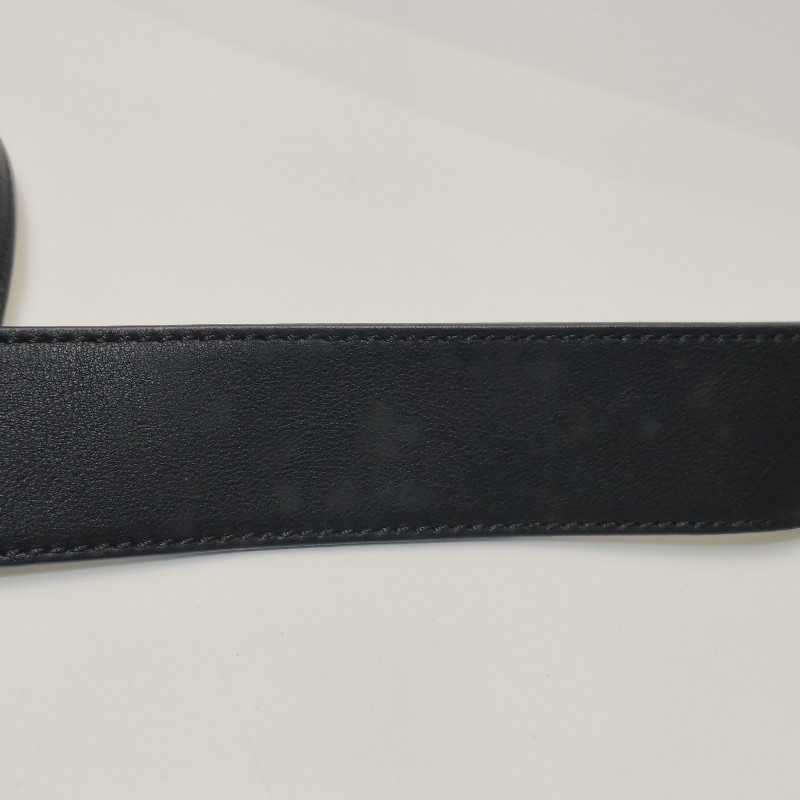 Fendi Kan I牛皮絨布雙F老花鉚釘封扣單肩包-11