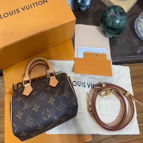 LV Nano speedy 爆款迷你老花