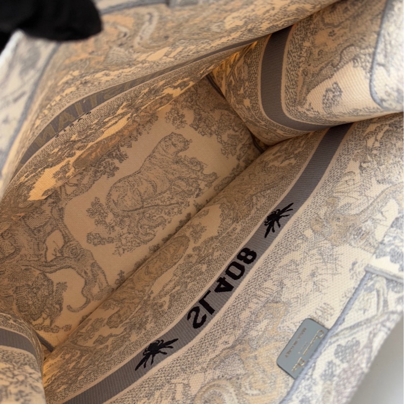 98新Dior/迪奧 動物園刺繡BookTote托特包-8