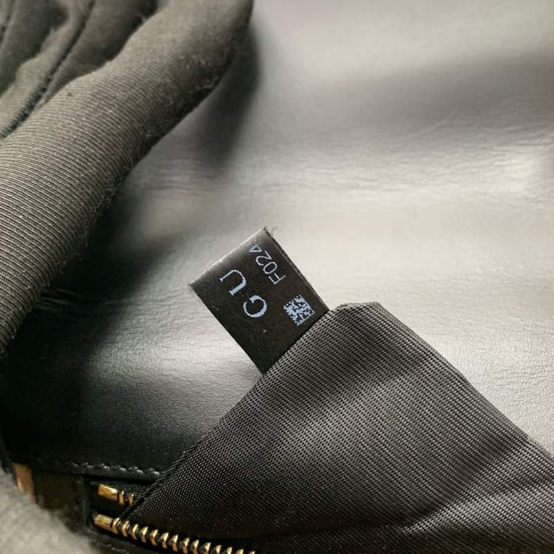 95新Gucci古馳 sylvie塞爾維亞 黑金中號-10