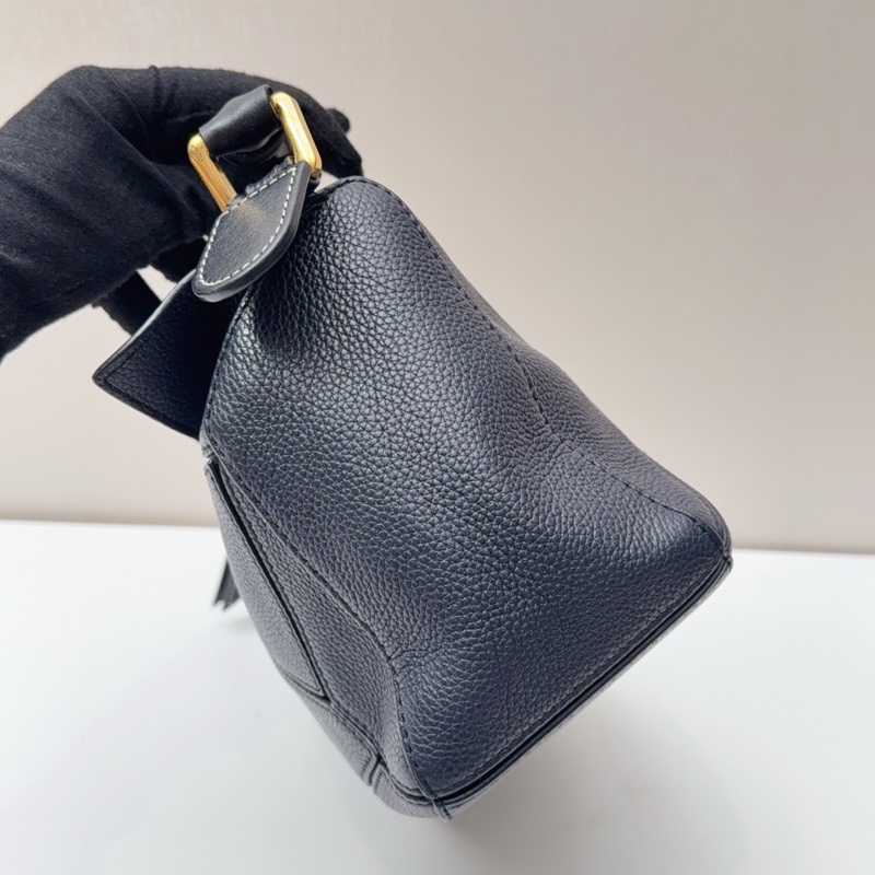 95新Loewe羅意威 藍黑色puzzle小號-9