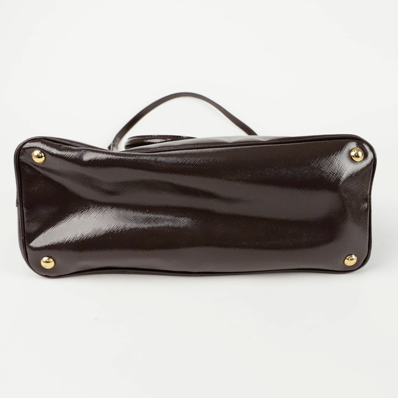 PRADA Saffiano Lux 手提單肩包 1BA274-7