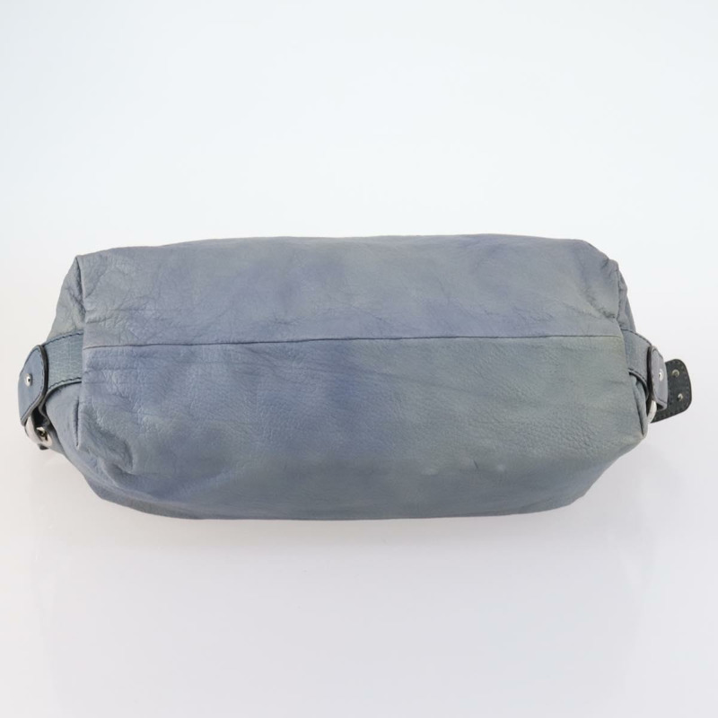 【日本直送】GUCCI 竹節托特包 皮革 藍色 正品 ep11117-4