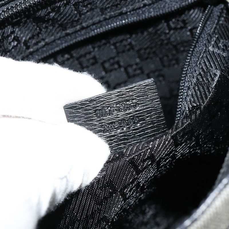 【日本直送】GUCCI 手提包 帆布 灰色 金色 001 5155 正品 BA7115-11