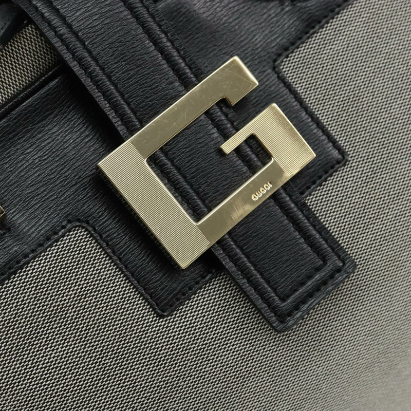 【日本直送】GUCCI 手提包 帆布 灰色 金色 001 5155 正品 BA7115-17