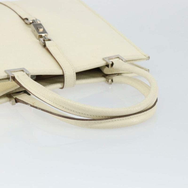 【日本直送】GUCCI Jackie 手提包 皮革 白色 銀色 002 1065 3444 正品 ep11352-6