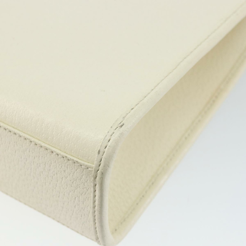 【日本直送】GUCCI Jackie 手提包 皮革 白色 銀色 002 1065 3444 正品 ep11352-16