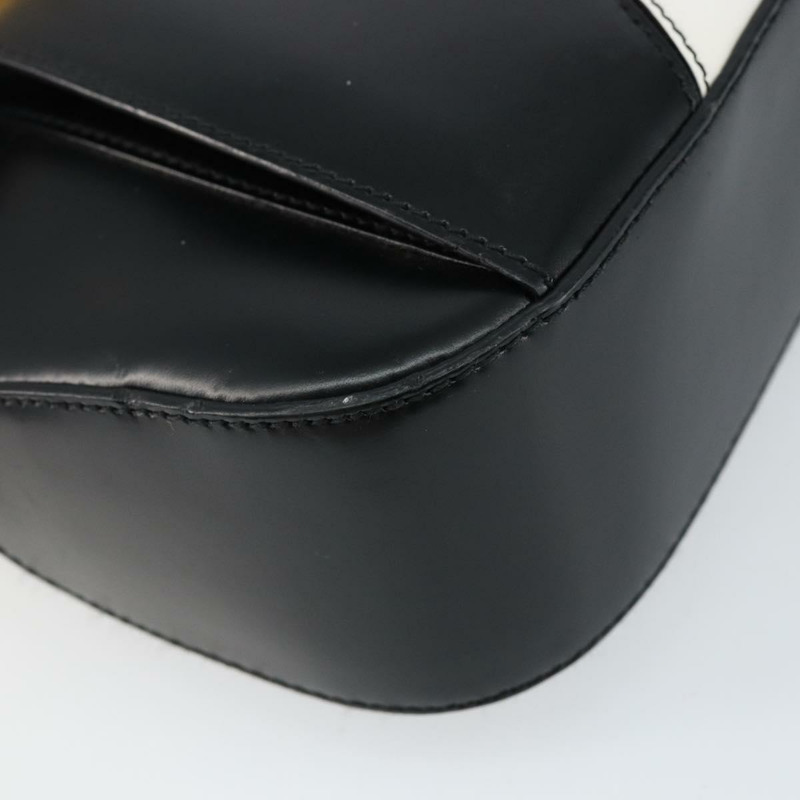 【日本直送】Salvatore Ferragamo Gancini 皮革肩背包 黑色 金色 正品 147508-14