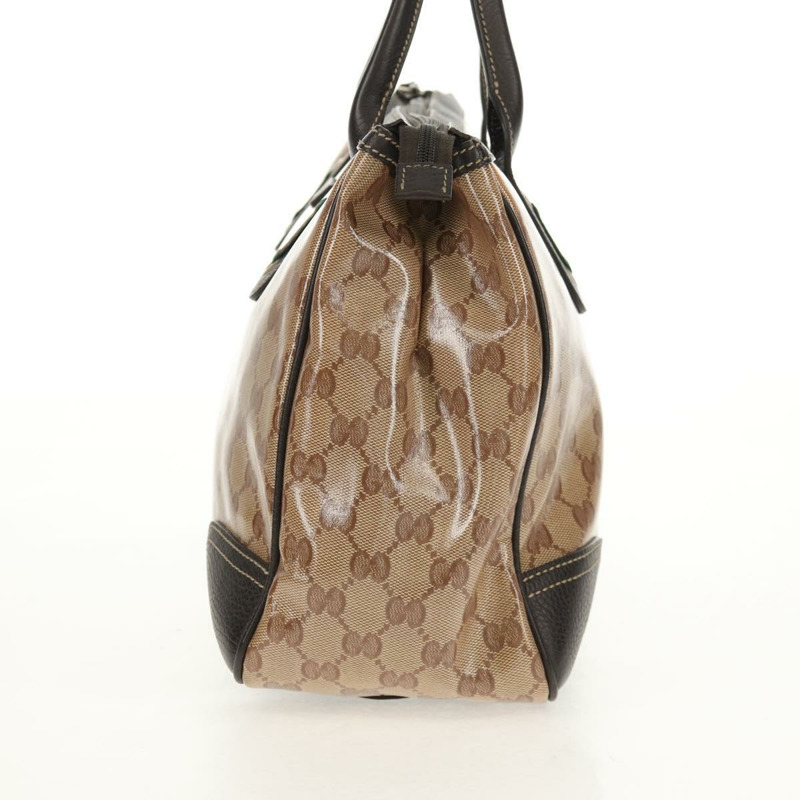 【日本直送】GUCCI GG 水晶托特包 塗層帆布 奧特萊斯 米金色 293599 正品 147722V-2