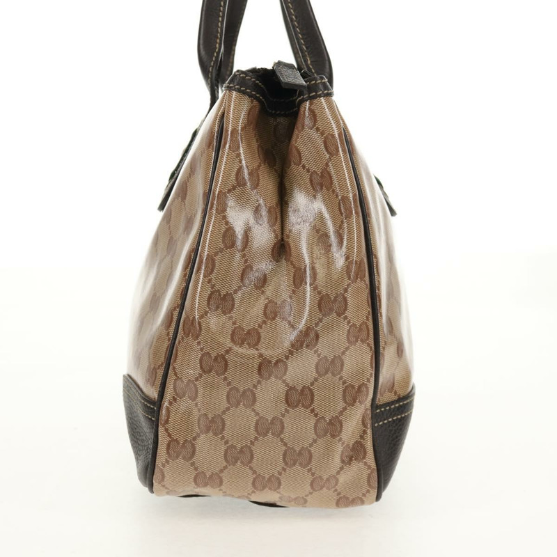 【日本直送】GUCCI GG 水晶托特包 塗層帆布 奧特萊斯 米金色 293599 正品 147722V-3