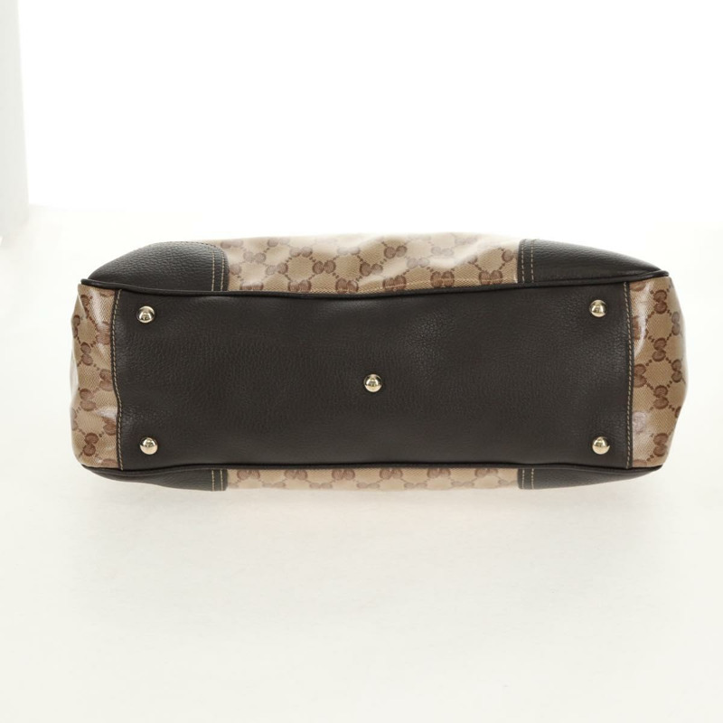 【日本直送】GUCCI GG 水晶托特包 塗層帆布 奧特萊斯 米金色 293599 正品 147722V-4