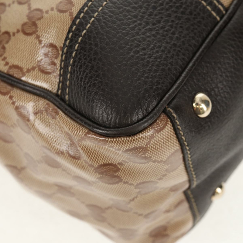 【日本直送】GUCCI GG 水晶托特包 塗層帆布 奧特萊斯 米金色 293599 正品 147722V-8