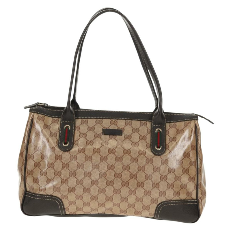 【日本直送】GUCCI GG 水晶托特包 塗層帆布 奧特萊斯 米金色 293599 正品 147722V-12