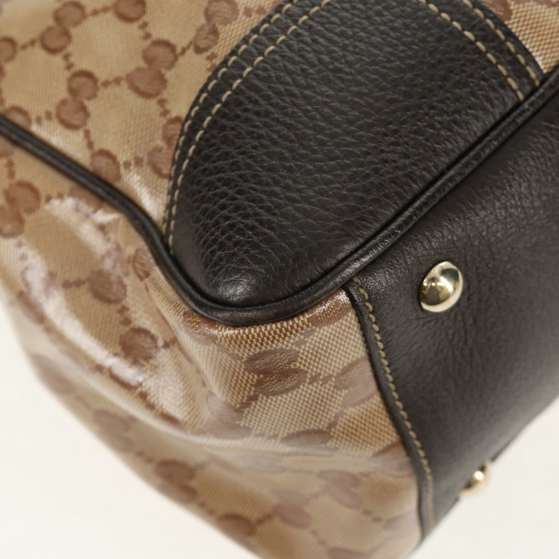 【日本直送】GUCCI GG 水晶托特包 塗層帆布 奧特萊斯 米金色 293599 正品 147722V-14