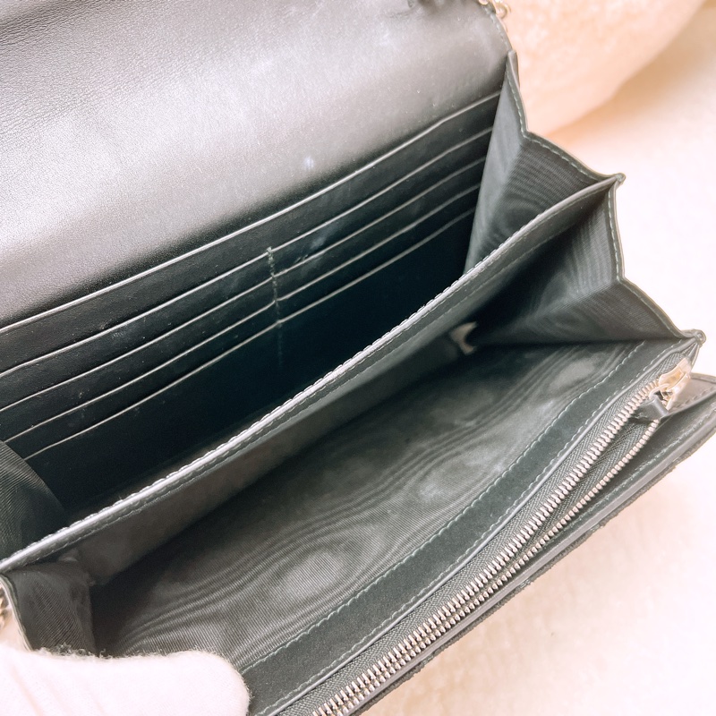 Gucci dionysus woc 黑色絲絨水鑽酒神鏈條包-10