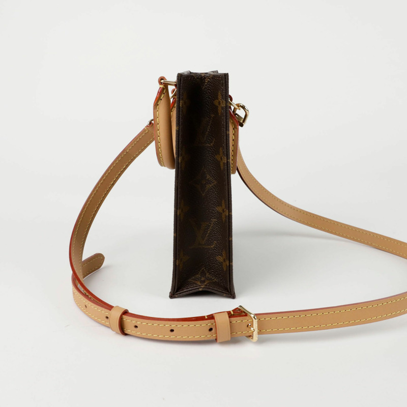 【包稅】LOUIS VUITTON M81295 Petite Sac Plat 手提單肩包-4