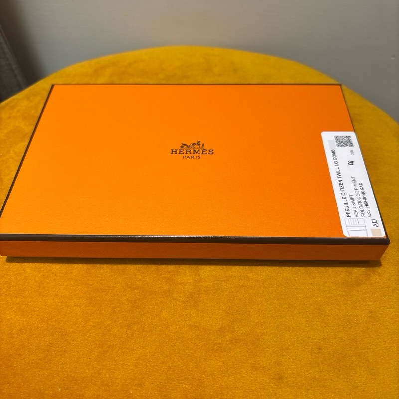 愛馬仕絕版美長夾-4