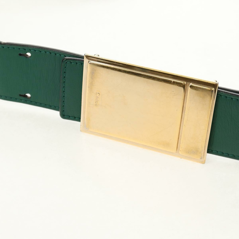 【日本直送】Chloe Bailey 手提包 皮革 兩用 綠色 正品 BA6835-8