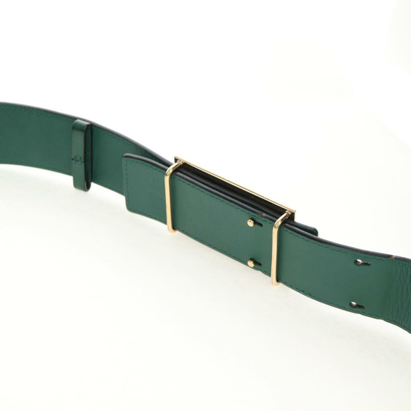 【日本直送】Chloe Bailey 手提包 皮革 兩用 綠色 正品 BA6835-15