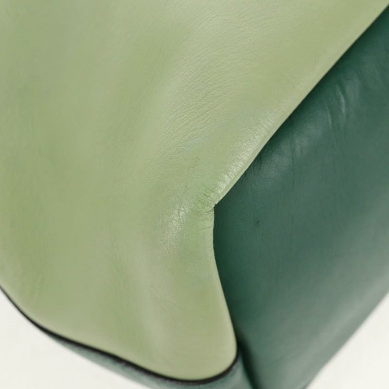 【日本直送】Chloe Bailey 手提包 皮革 兩用 綠色 正品 BA6835-16