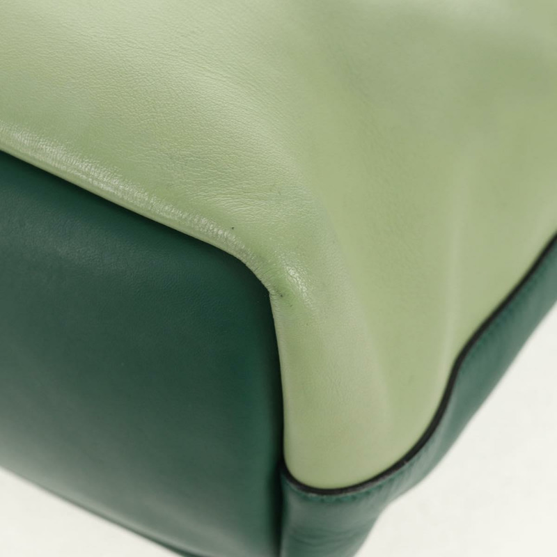 【日本直送】Chloe Bailey 手提包 皮革 兩用 綠色 正品 BA6835-17