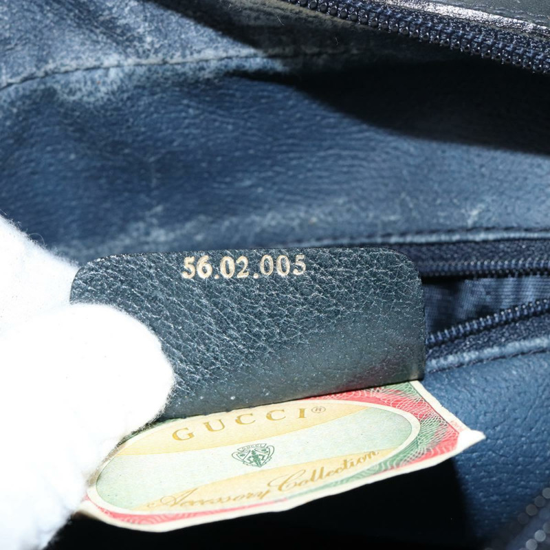 【日本直送】GUCCI GG Supreme Sherry Line 單肩包 PVC 海軍藍/紅色 56 02 005 正品 146673-11