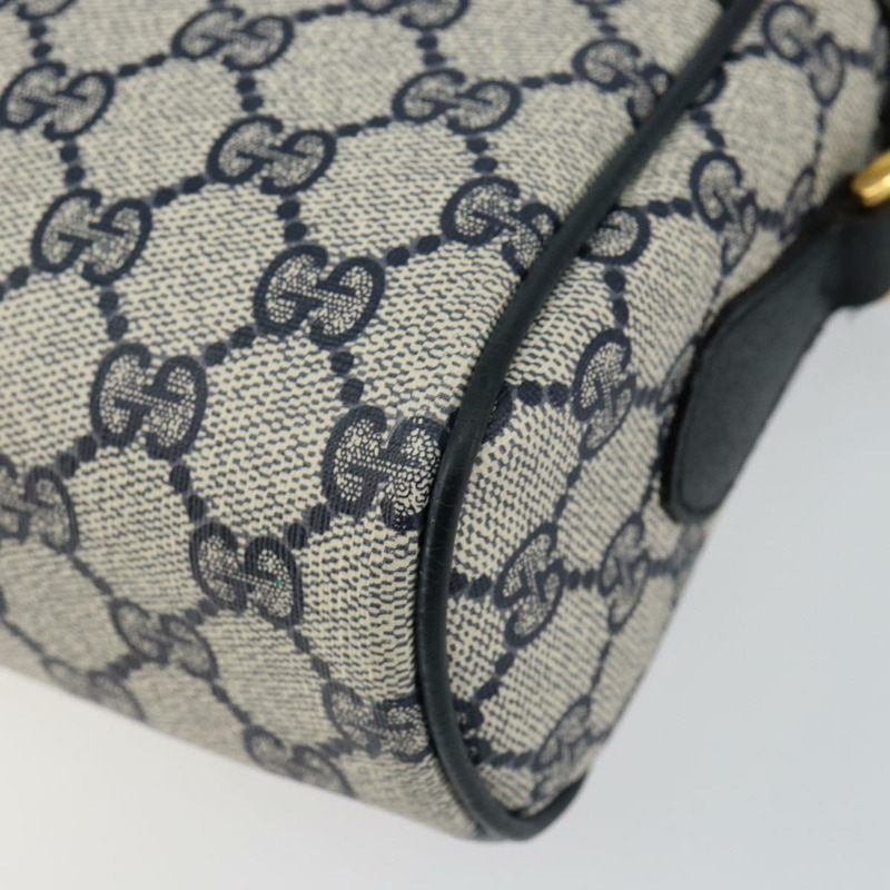 【日本直送】GUCCI GG Supreme Sherry Line 單肩包 PVC 海軍藍/紅色 56 02 005 正品 146673-13