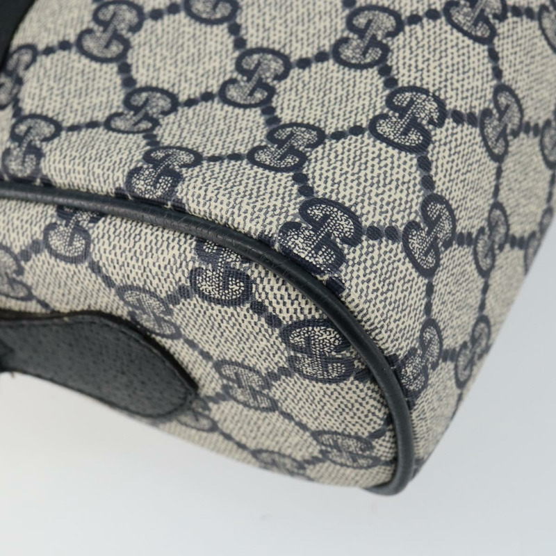 【日本直送】GUCCI GG Supreme Sherry Line 單肩包 PVC 海軍藍/紅色 56 02 005 正品 146673-14