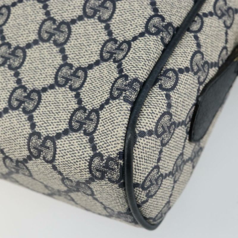 【日本直送】GUCCI GG Supreme Sherry Line 單肩包 PVC 海軍藍/紅色 56 02 005 正品 146673-15