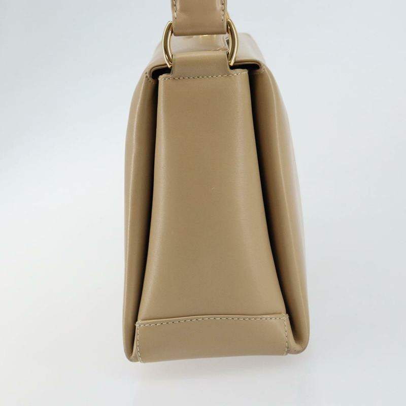 【日本直送】GUCCI 皮革單背包 米色 金色 正品 ep11343-3