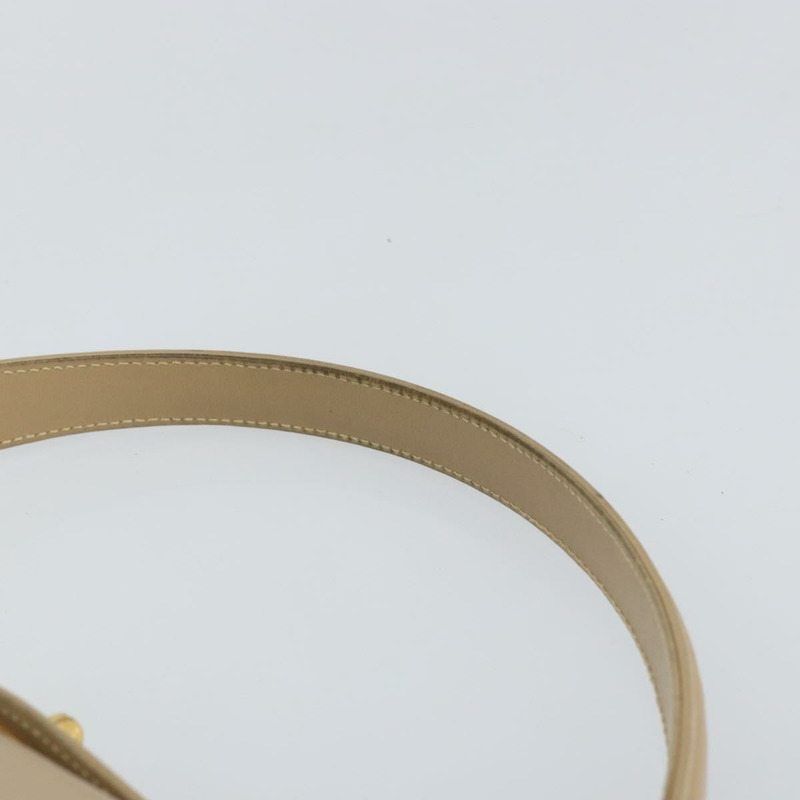 【日本直送】GUCCI 皮革單背包 米色 金色 正品 ep11343-7