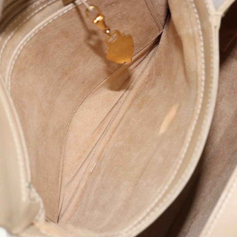 【日本直送】GUCCI 皮革單背包 米色 金色 正品 ep11343-20